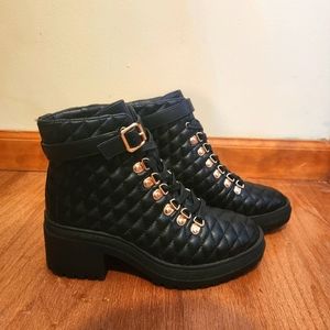 Black Platform Boots